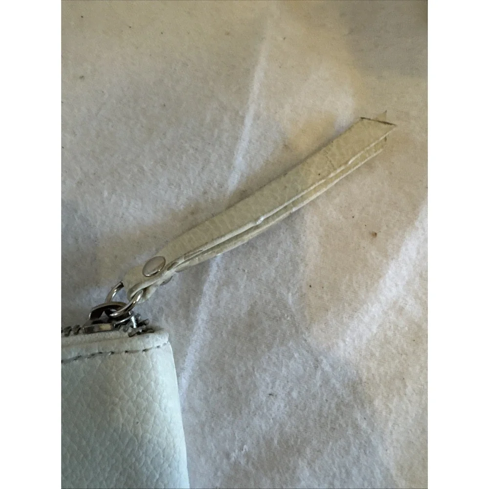 Women's Y2K Style Purse Hand Bag White Blue Akdmks Akademiks Logo & Coin Purse